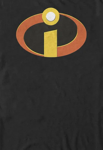 Vista 2 de Disney Camiseta gráfica increíble para hombre, Negro