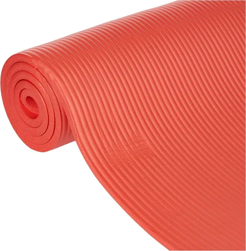 Vista 4 de Fitvids Esterilla de yoga extra gruesa de alta densidad antidesgarros de 1/2 pulgada con correa de transporte