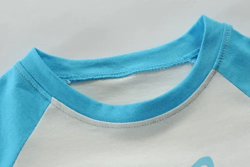 Vista 3 de Camisas de Pascua para bebés, niños y niñas, camisetas de manga larga raglán para niños pequeños, conejos, camiones de Pascua, escuadrón de Pascua