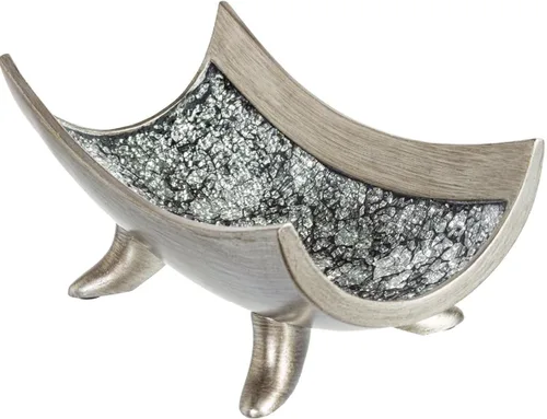 Vista 9 de Creative Scents Schonwerk - Tazón decorativo marrón para decoración del hogar, centro de mesa de comedor, decoración de mesa auxiliar para sala