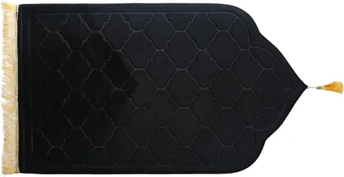 Vista 8 de JE JOUE Alfombra de oración musulmana islámica – Esponja gruesa musulmana para hombres y mujeres, Eid Travel Ramadán, suave, de lujo, ideal