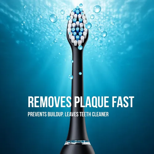 Vista 4 de Acteh Sonic Edge JetWave - Cabezales de repuesto para cepillos de dientes, paquete de 4, originales de primera calidad, compatibles con cepillos