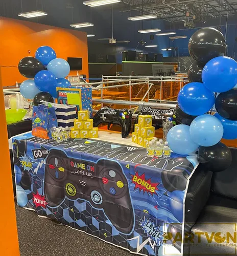 Vista 5 de Cajas de regalo de videojuegos, 24 cajas de regalo de papel de ladrillo para suministros de fiesta, recuerdos de fiesta temática de videojuegos