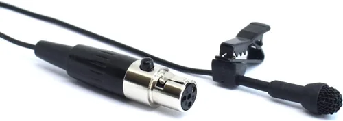 Vista 2 de YPA 6018 LAVALIER Micrófono omnidireccional compatible con transmisores inalámbricos Shure TA4F