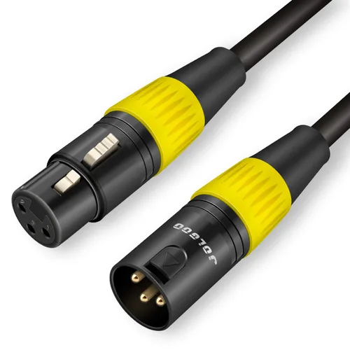 Vista 10 de JOLGOO Divisor XLR - Cable Y hembra a macho doble, 1.6 pies