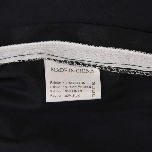 Vista 7 de Softta Euro Sham Covers - Juego de 2 fundas de almohada de 26 x 26 pulgadas con pompón negro, estilo étnico, vintage, 100% algodón puro, fundas