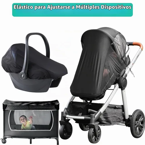 Vista 7 de Parasol para cochecito de bebé, cubierta para asiento de automóvil, parasol para cochecito de bebé, sombra oscura, corte de sombra 96% de rayos UV
