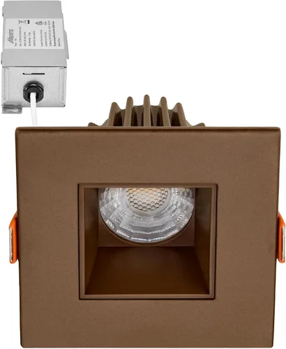 Vista 12 de Maxxima Downlight LED empotrado antideslumbrante de 2", blanco, 500 lúmenes