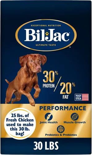 Vista 7 de Bil-Jac Comida seca para perros de rendimiento 30/20 Receta de pollo de alta energía 6 libras