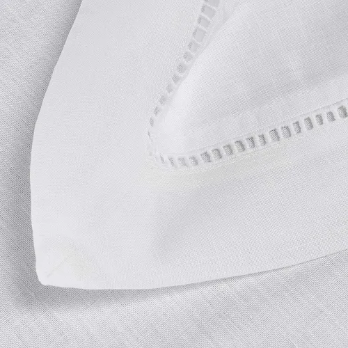 Vista 4 de Simple&Opulence Servilletas de lino 100% – (paquete de 4) – Premium (borde de puntada), reutilizables, lavables, duraderas, uso diario para cenas