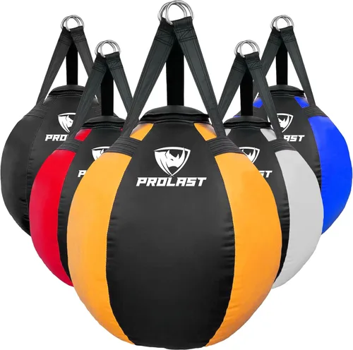 Vista 10 de Wrecking Ball Heavy Punching Bag for Adults, Hook and Uppercut, Body Snatcher, Boxing, MMA, Muay Thai, 65 lbs