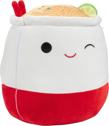 Vista 2 de Squishmallows Original de 10 Pulgadas Daley the Ramen Noodles - Peluche Oficial de Jazwares - Juguete de Peluche Coleccionable Suave y Esponjoso Pad