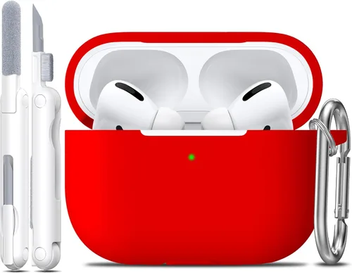 Vista 14 de R-fun for AirPods 2nd/1st Case Silicone Cover, Banana Violet Violeta plátano