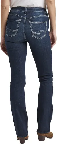 Vista 3 de Silver Jeans Co. Jeans Suki de tiro medio con corte de bota para mujer