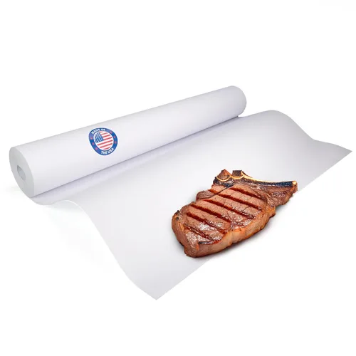 Vista 16 de Papel de carnicero negro de 18 x 2160 pulgadas (180 pies) – Rollo de papel de carnicero natural hecho en Estados Unidos para carne y pescado, sin