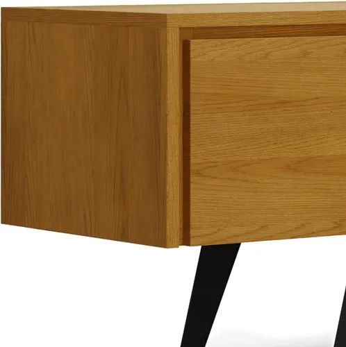 Vista 5 de SIMPLIHOME Lowry - Soporte para TV, consola de madera maciza de mango de 72 pulgadas de ancho en chapa de roble, moderno centro de entretenimiento