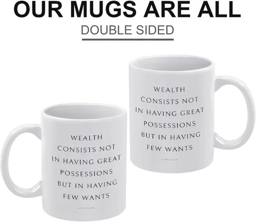 Vista 3 de Cita de Epictetus, cita estoica, reflexión estoicista, taza estoica, arte estoico, taza de café divertida, impresiones de cuevas de hombre, el mejor