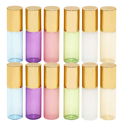 Vista 12 de EXCEART Rodillo de masaje Botellas vacías del artículo de tocador Hecho del material, durable de usar