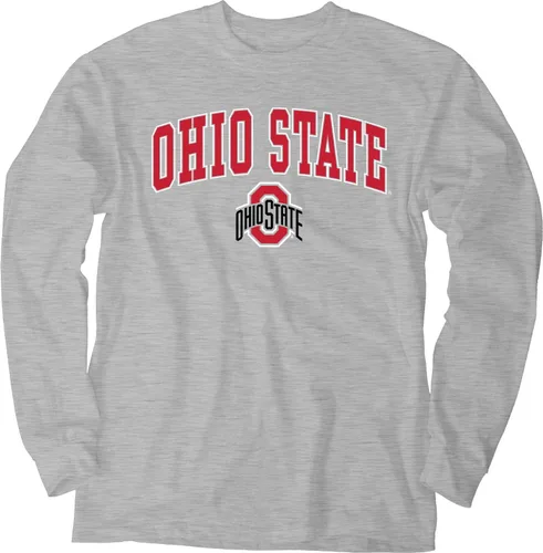 Vista 2 de Blue 84 NCAA - Camiseta de manga larga para hombre, color gris
