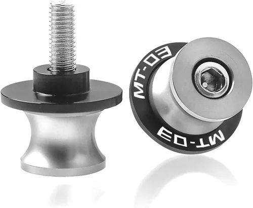 Vista 11 de Carretes deslizantes de basculante de motocicleta de 0.236 in para Yamaha MT 03 01 MT03 MT-01 MT-03 MT-09 MT01 MT09 Anticaída Marco deslizante