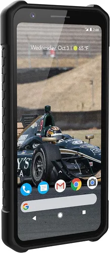Vista 7 de URBAN ARMOR GEAR UAG Made for Google Pixel 4 [pantalla de 5.7 pulgadas] Monarch Feather-Light Rugged [Negro] Funda militar probada contra caídas