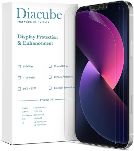 Vista 21 de Protector de pantalla mate antideslumbrante para iPhone SE 3/SE 2/8/7/6 [paquete de 3] película de EPU PET resistente a la rotura, antihuellas