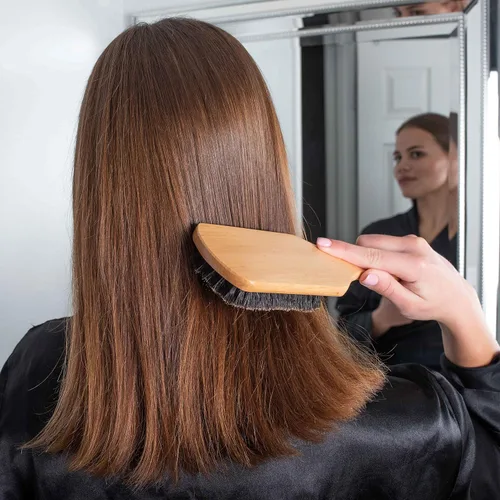 Vista 5 de Cepillo GranNaturals de cerdas de jabalí para el cabello