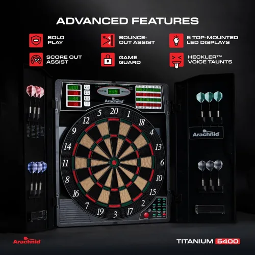 Vista 5 de Arachnid Titanium 5400 - Diana electrónica y gabinete, color negro