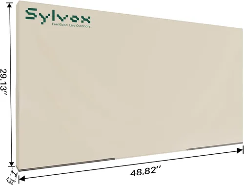 Vista 4 de SYLVOX TV exterior de 50 pulgadas, TV resistente a la intemperie