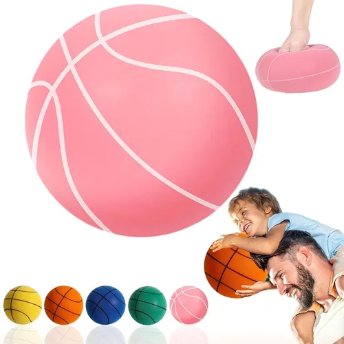 Vista 10 de Baloncesto silencioso, baloncesto silencioso para interiores, baloncesto silencioso 2024, baloncesto sin ruido, baloncesto silencioso de drible, un