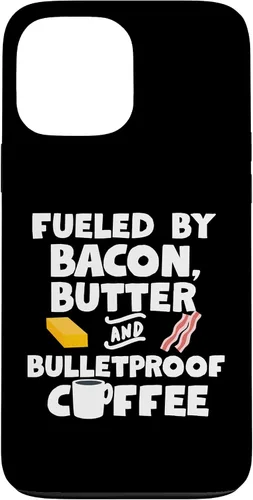 Vista 23 de Bulletproof Coffee Keto Design For Ketogenic Diet Case for iPhone 16
