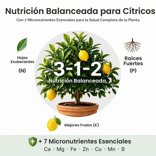 Vista 5 de FOLLOWIN Lemon Tree Fertilizer, Liquid Plant Food for Potted Citrus Trees