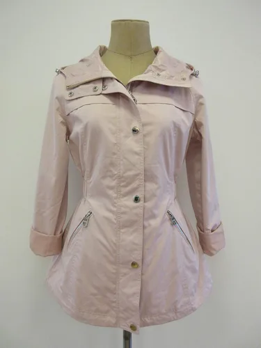 Vista 2 de GUESS Chaqueta Anorak de manga larga ajustable para mujer