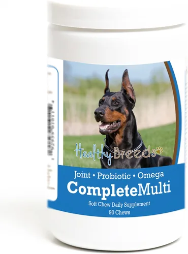 Vista 103 de Healthy Breeds Affenpinscher todo en uno multivitamínico suave masticable 60
