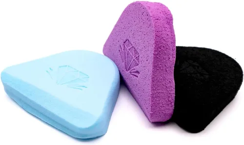Vista 6 de Las esponjas originales de DiamondCore Tools para cerámica, 3 opciones de esponja de arcilla, lanzamiento de rueda de cerámica, esponja de acabado