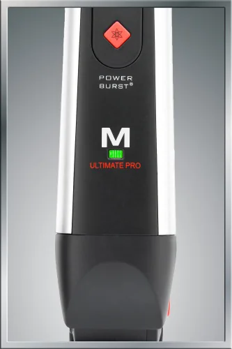 Vista 12 de Mangroomer Ultimate Pro Back Shaver con asa 2 cabezas de shock absorber Flex, Bisagra de energía, Extreme Reach y Power Burst