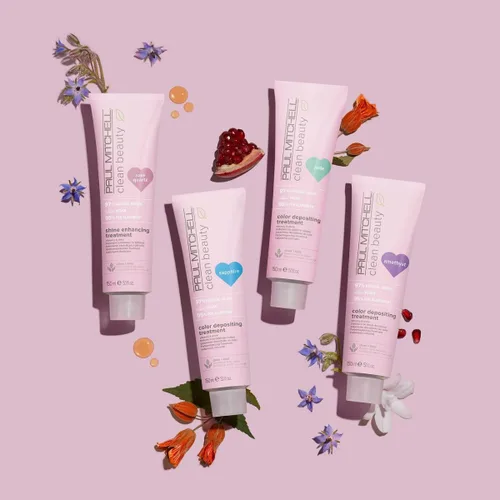 Vista 6 de Paul Mitchell Clean Beauty Color-Depositing Treatment, For Refreshing + Protecting Color-Treated Hair