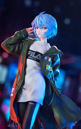 Vista 8 de Hobby Max Evangelion Rei Ayanami Radio Eva V2 1/7 Figura de PVC