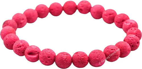 Vista 384 de Amazing Gemstone Crystal Bracelet for Women Men's Gifts - Protection Healing Crystal Bracelet - 8mm Gemstone Beaded Stretchable Bracelet Pulseras
