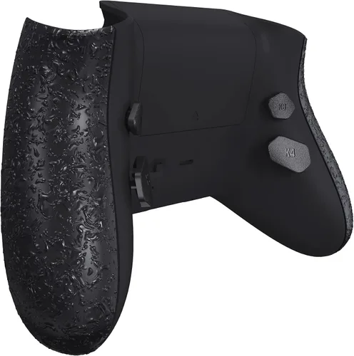 Vista 9 de eXtremeRate Textured Black HOPE Programable Remap Kit for Xbox Series XS Controller Upgrade Boards Redesigned Back Shell Side Rails Back Buttons
