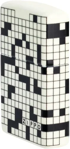 Vista 3 de Zippo Crossword Design 540 Color Glow in the Dark - Encendedor de bolsillo