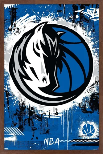 Vista 16 de Trends International NBA Dallas Mavericks - Póster de pared con logotipo Maximalist 23