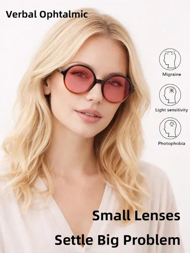 Vista 3 de FL-41 y FL-60 Migraña Sensibilidad Luz Azul Gafas Mujeres