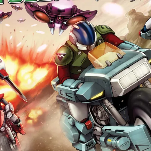 Vista 6 de Strange Machine Games: Robotech: Cyclone Run - Juego de mesa de estrategia basado en dados, control de área, con licencia oficial, a partir de 10