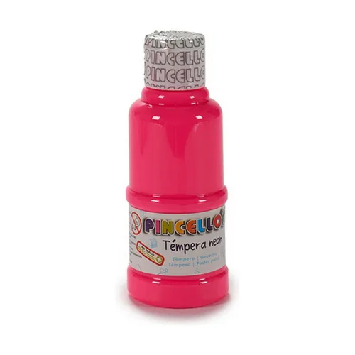 Vista 2 de Témperas Pincello Neon Rosa 120 ml (12 Unidades)