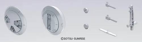 Vista 3 de Bandai Hobby HD MS Radome 01 Constructores Piezas