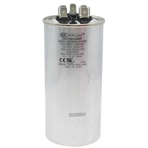 Vista 7 de HVAC Genius - Condensador de 5 condensadores MFD de 370 o 440 VCA 5uf de funcionamiento ovalado para motor de ventilador, condensador de soplador