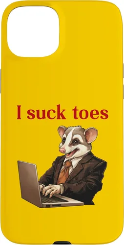 Vista 9 de Funda para iPhone 12 Pro Max Funny Feet Lover Lamiendo los dedos del pie Humor extraño I Chuck Toes