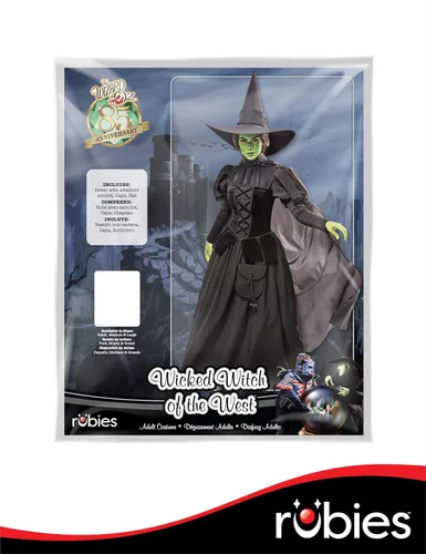 Vista 6 de Rubies Wizard of Oz: Wicked Witch Costume Dress for Adults