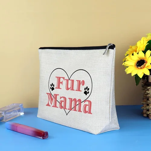 Vista 6 de Mikela Bolsa de cosméticos para amantes de los perros, 427_NO1 Fur Mama
